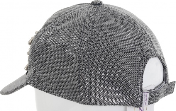 Кепка для девочек Pampona 21 L 18 р.54 серебряный 
