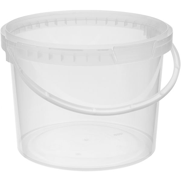 Ведро прозрачное 3 л 