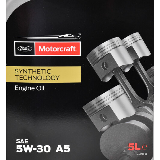 Моторное масло синтетическое Ford Motorcraft A5 5W-30 5 л (15CF54)