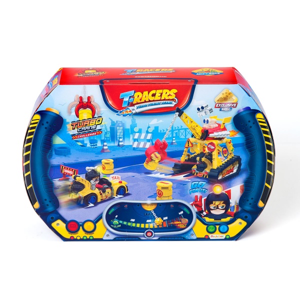 Игровой набор T-Racers Турбокран 1:43 PTRSD014IN11
