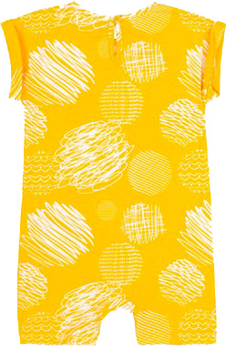 Полукомбинезон для девочки Bembi ПК195 р.74 желтый 17195021034.501 