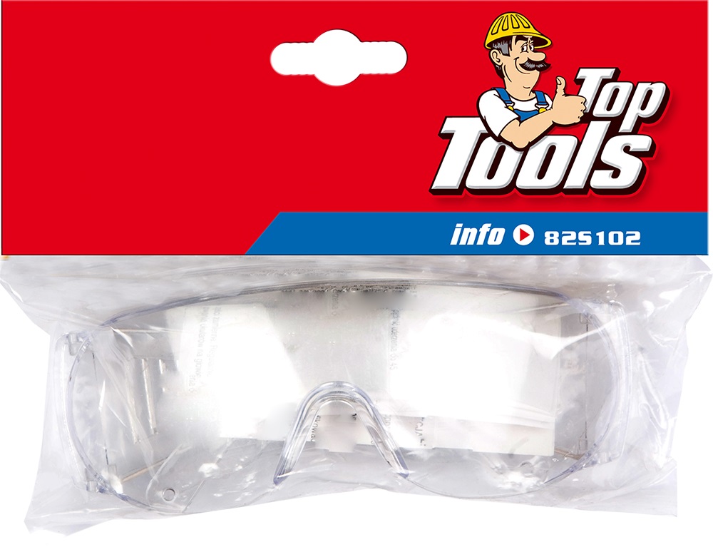Очки защитные Top Tools прозрачные 82S102