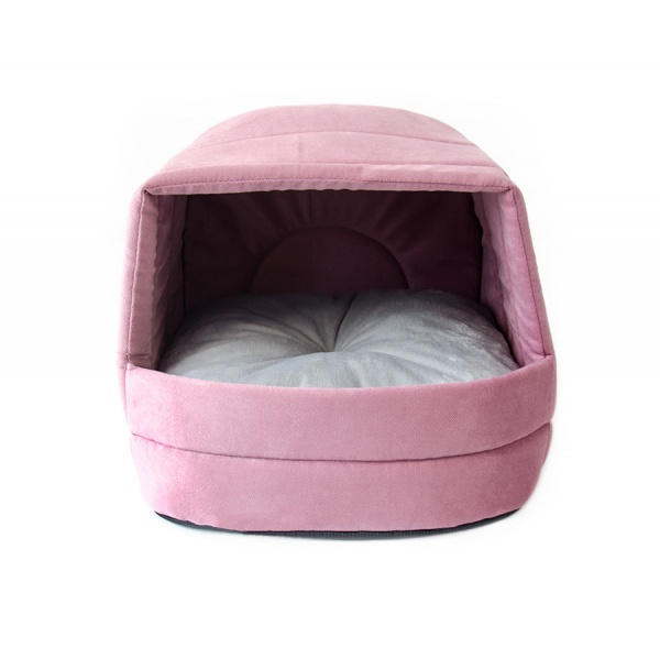 Домик-лежак 10 центів для Джека Домик - лежак розово - серый 40х40х35 см