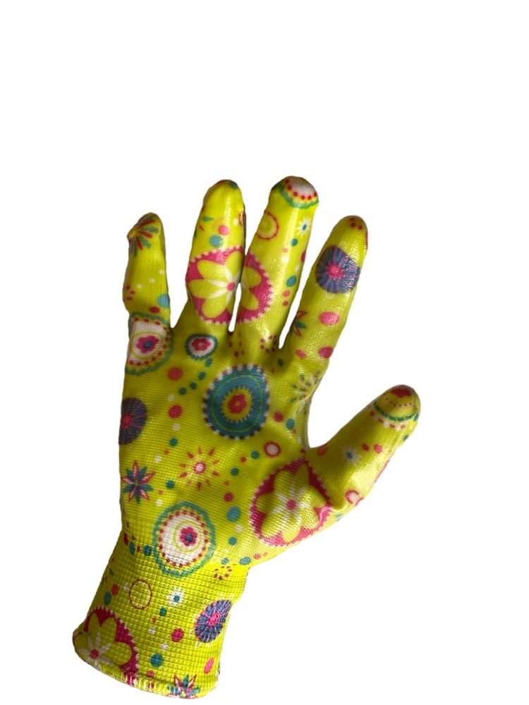 Перчатки MASTER BOB с покрытием нитрил M (8) MB NL1001