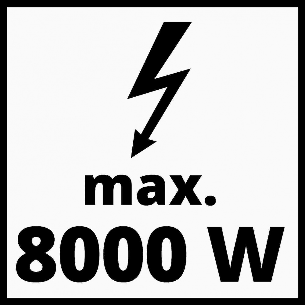 Генератор бензиновый Einhell TC-PG 8000 3,6 кВт / 8 кВт 400 В 4152640