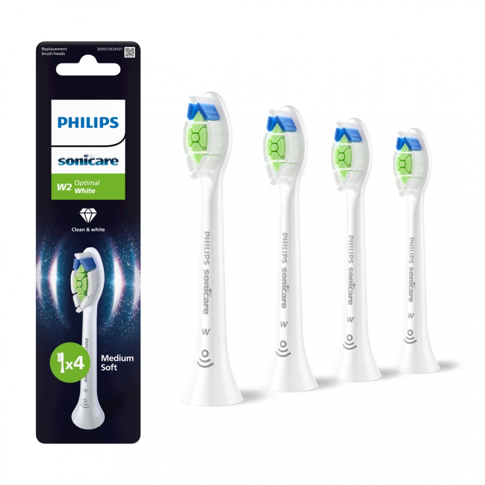 Насадки для электрической зубной щетки Philips Sonicare W2 Optimal White 4 шт (HX6064/87)