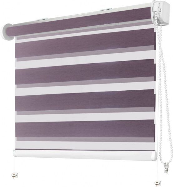 Ролета день-ночь Rollotex День-Ніч струна BH 81 51x150 см слива 
