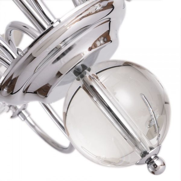 Люстра подвесная Arte Lamp 6x60 Вт E14 белый/хром A3625LM-6CC 