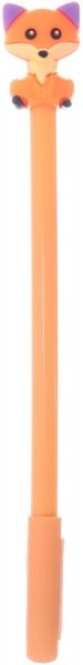 Ручка гелевая Лисятко оранжевая 