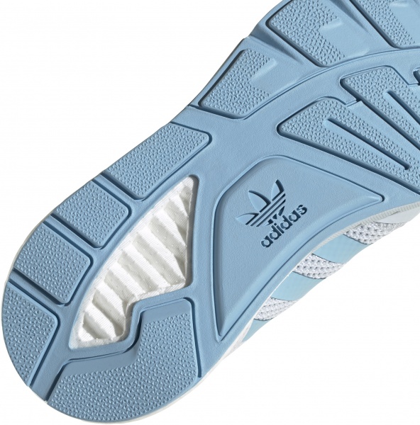 Кроссовки Adidas ZX 1K BOOST W FY3630 р.UK 4,5 голубой