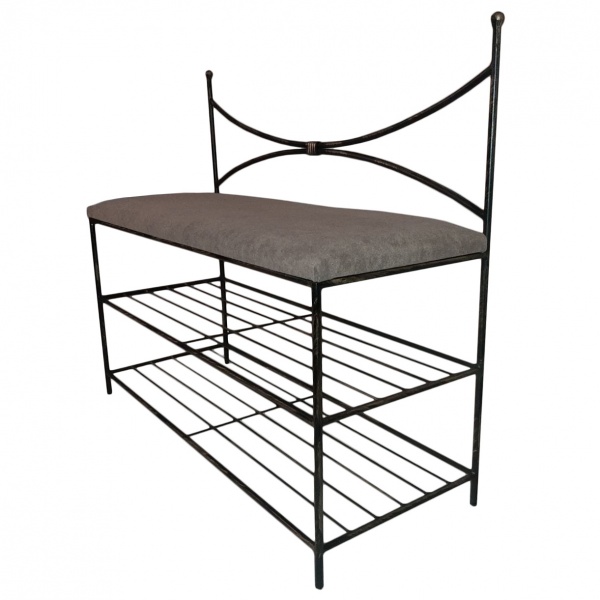 Підставка для взуття Метал Арт Марсель 350x900x800 мм чорний 