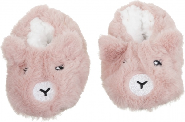 Капці дитячі для дівчинки Maxwin KIDS Звірята Ведмедик р.35-36 рожевий 