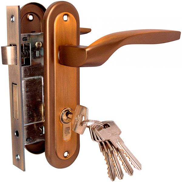 Ручка на планке RDA Arona 1025 кофе