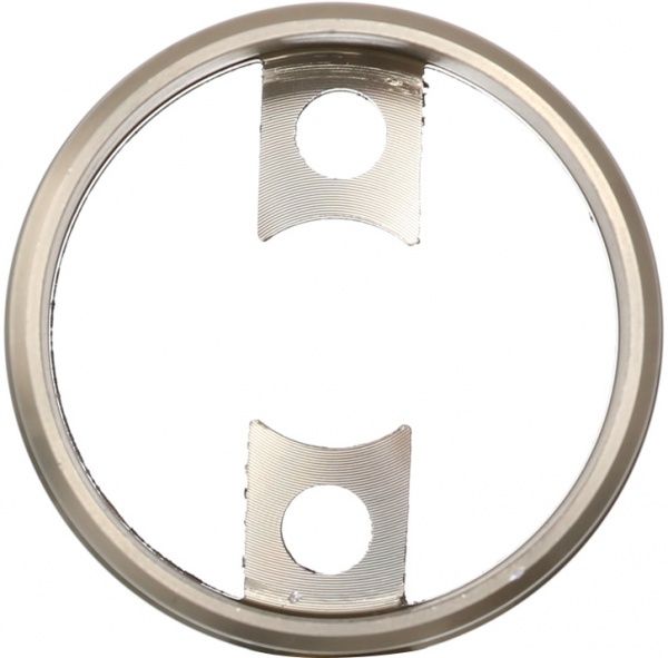 Фланец Aluminica на поручень шампань