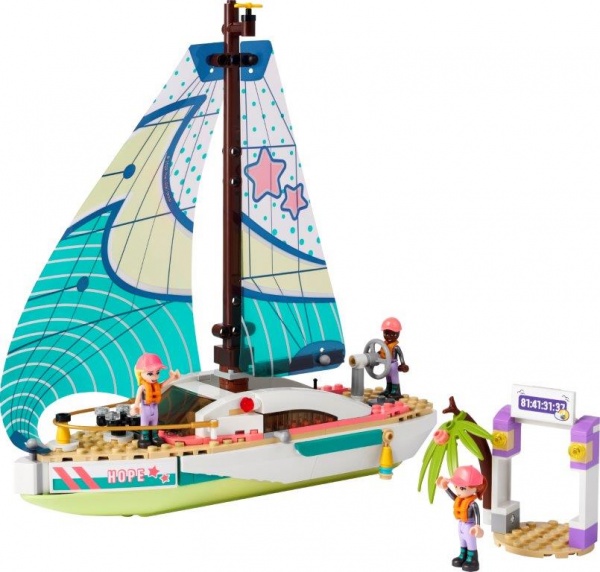 Конструктор LEGO Friends Пригоди Стефані на вітрильному човні 41716