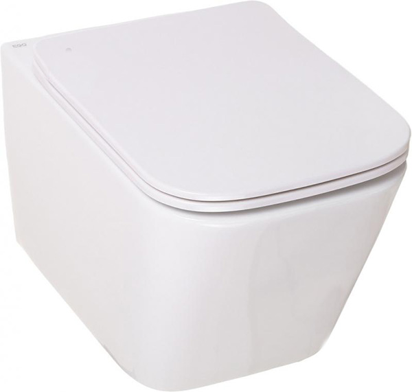 Унитаз подвесной EGO PC LOGIC Rimless