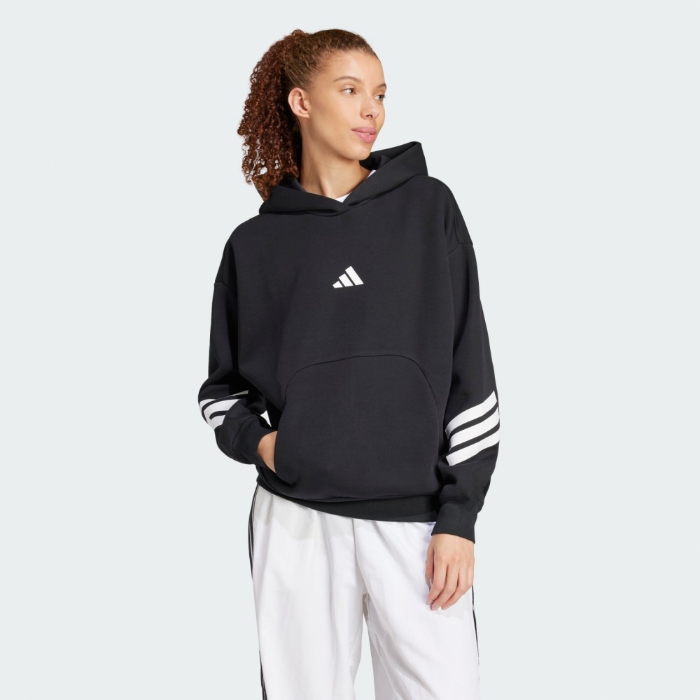 Джемпер Adidas W FI 3S OH HD JC5426 р.S черный