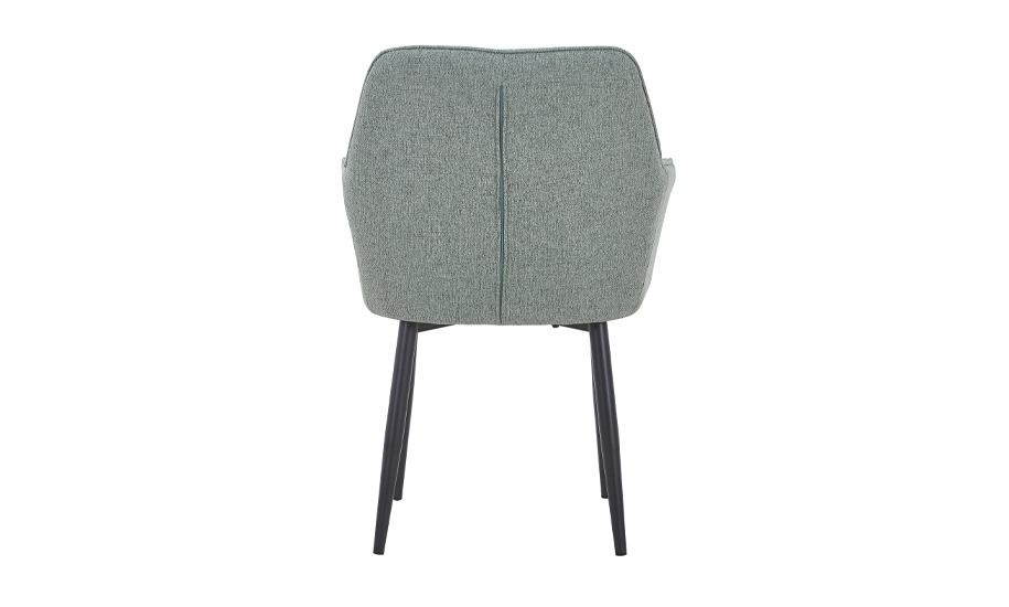 Стілець обідній Prestol Том 580х630х870 мм зелений / чорний