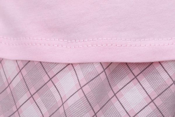 Пижама женская Roksana Mademoiselle 597/12641 р. L серый с розовым 