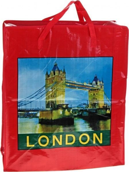 Сумка господарська ламінована в асортименті Комфорт 430x390 мм поліпропілен