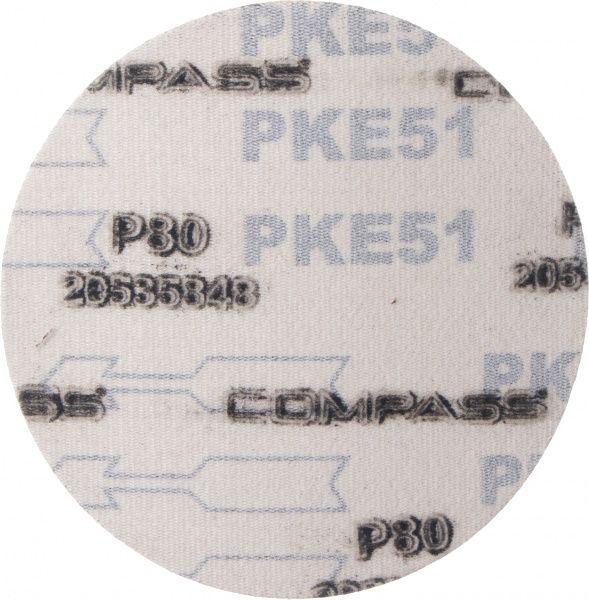 Круг шлифовальный Compass на липучке 12,5 мм 80 Р