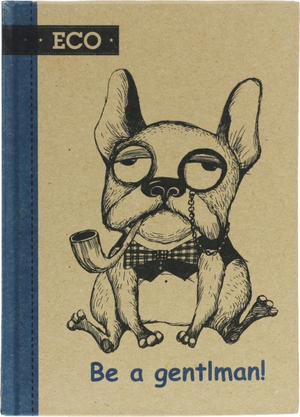 Блокнот А6 Эко бумага в ассортименте Мицар+