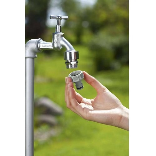 Штуцер Gardena резьбовой пластиковый