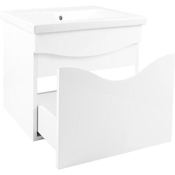 Тумба подвесная Сансервіс Smile с умывальником Como 60