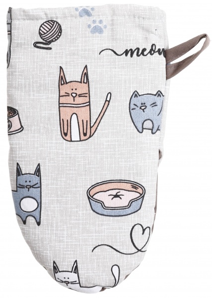 Прихватка-рукавиця кухонна 174401 16x28 см капучино Homeline 