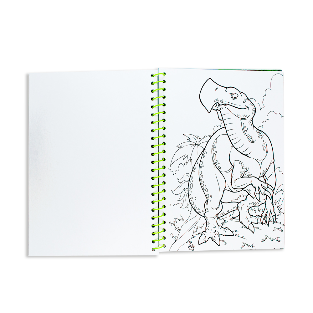 Раскраска «с наклейками и карандашами Dinosaur Expedition»