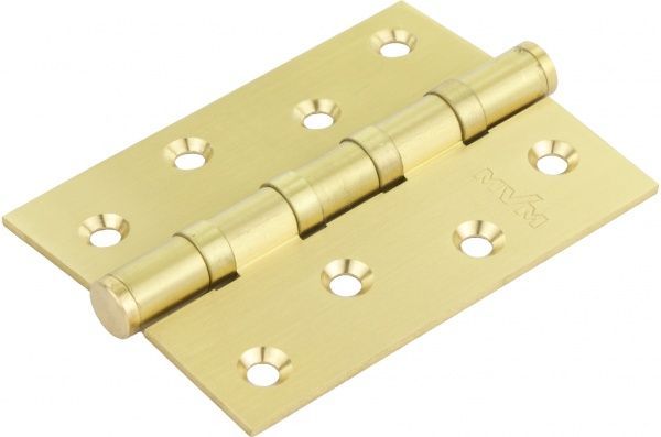 Петля універсальна  MVM B-100 SB 100x75x2.5 мм матова латунь