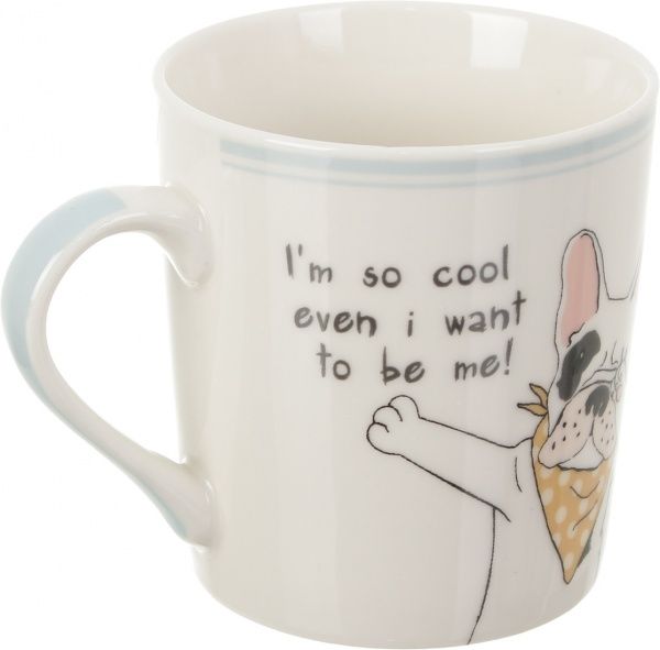 Чашка Funny Dogs White 250 мл Fiora