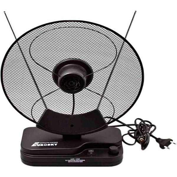 Антенна Eurosky HDA-02 V-2 Eurosky HDA-02 V-2 PREMIUM комнатная с усилителем 5V