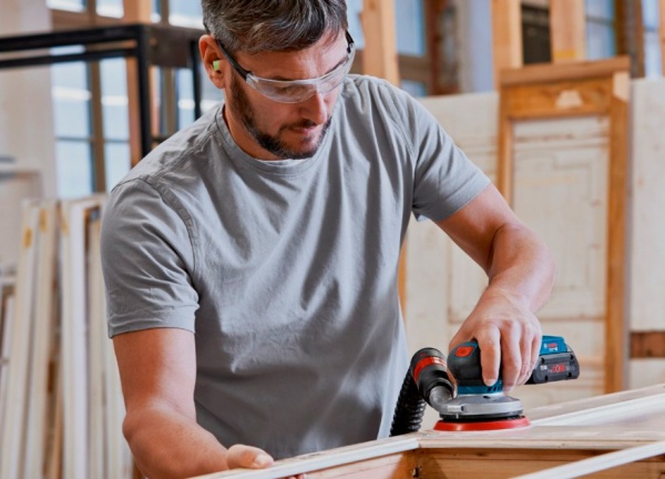 Эксцентриковая шлифмашина Bosch Professional GEX 18V-125 0601372201