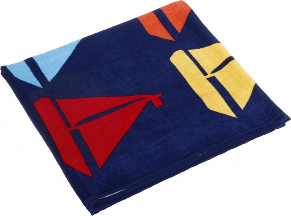 Полотенце пляжное Boats 71x147 см разноцветный Luna 