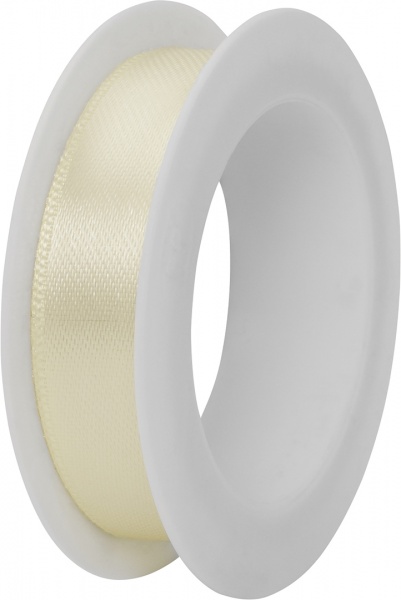 Стрічка декоративна STEWO Satin spool beige 1,5 см 3 м світло-бежевий 