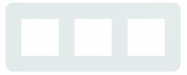 Рамка трехместная Efapel Latina белый 42930 TBR