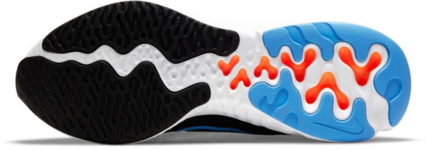 Кросівки Nike RENEWRUN2 CU3504-007 р.46 чорно-блакитний
