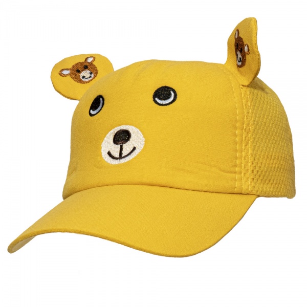 Кепка для девочек Devilon 2-8 лет р.47-52 желтый 519278 