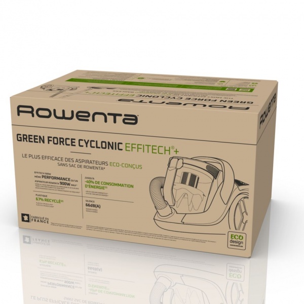 Пылесос Rowenta Green Force Cyclonic RO7C89EA black 
