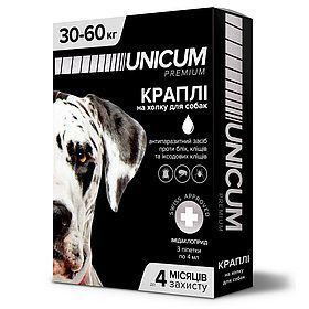 Краплі UNiCUM Premium від бліх і кліщів для собак 30-60 кг