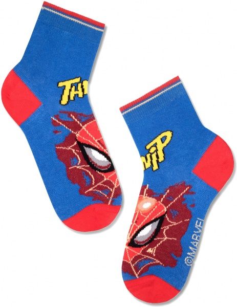 Шкарпетки Conte-Kids дитячі, CK MARVEL 355 17С-132СПМ р.20 синій із червоним 