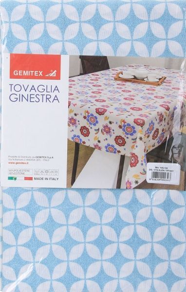 Скатерть Ginestra 140x180 см клен голубой Gemitex 