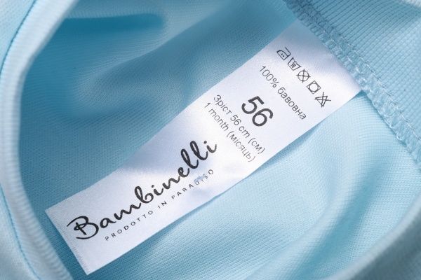 Комбинезон унисекс Bambinelli Cute Baby Кмб304-1 р.56 голубой 