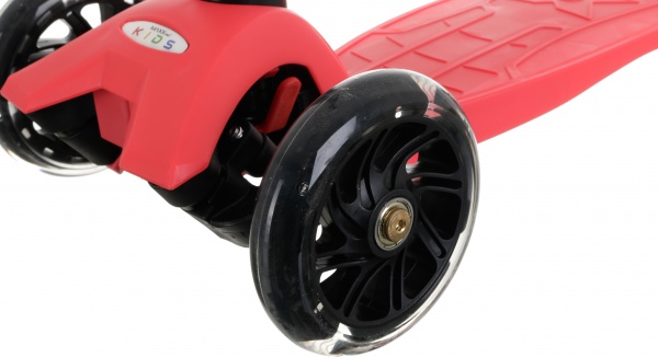 Самокат MaxxPro kids детский черный LS306/maxi/red 