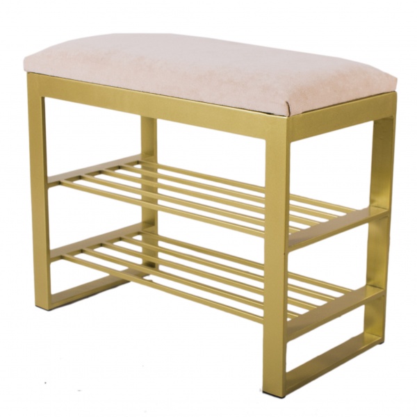 Пуф-скамья Метал Арт Лас-Вегас бежевый 