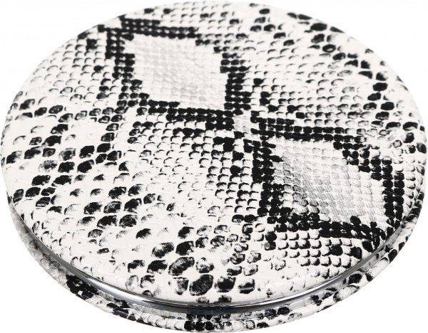 Зеркало карманное косметическое Лідер Канц Змеиная кожа в ассортименте 