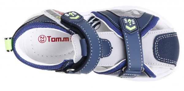 Сандалии для мальчиков ТОМ.М р.23 голубой 9819С 
