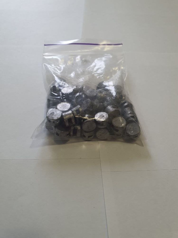 Пломбы свинцовые инкассаторские 60 шт