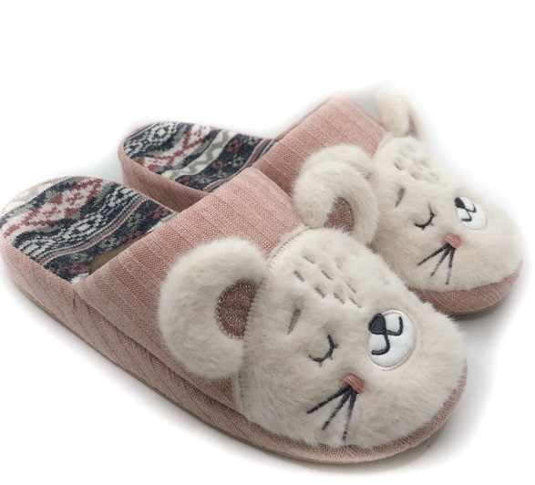 Тапки домашние Shantou р.39 розовый DS-32576